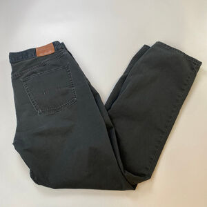 Polo Ralph Lauren Pants Men’s 36 Black Cotton Preppy Casual Skater Straight Leg